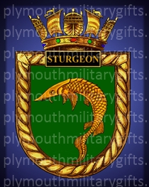 HMS Sturgeon Magnet